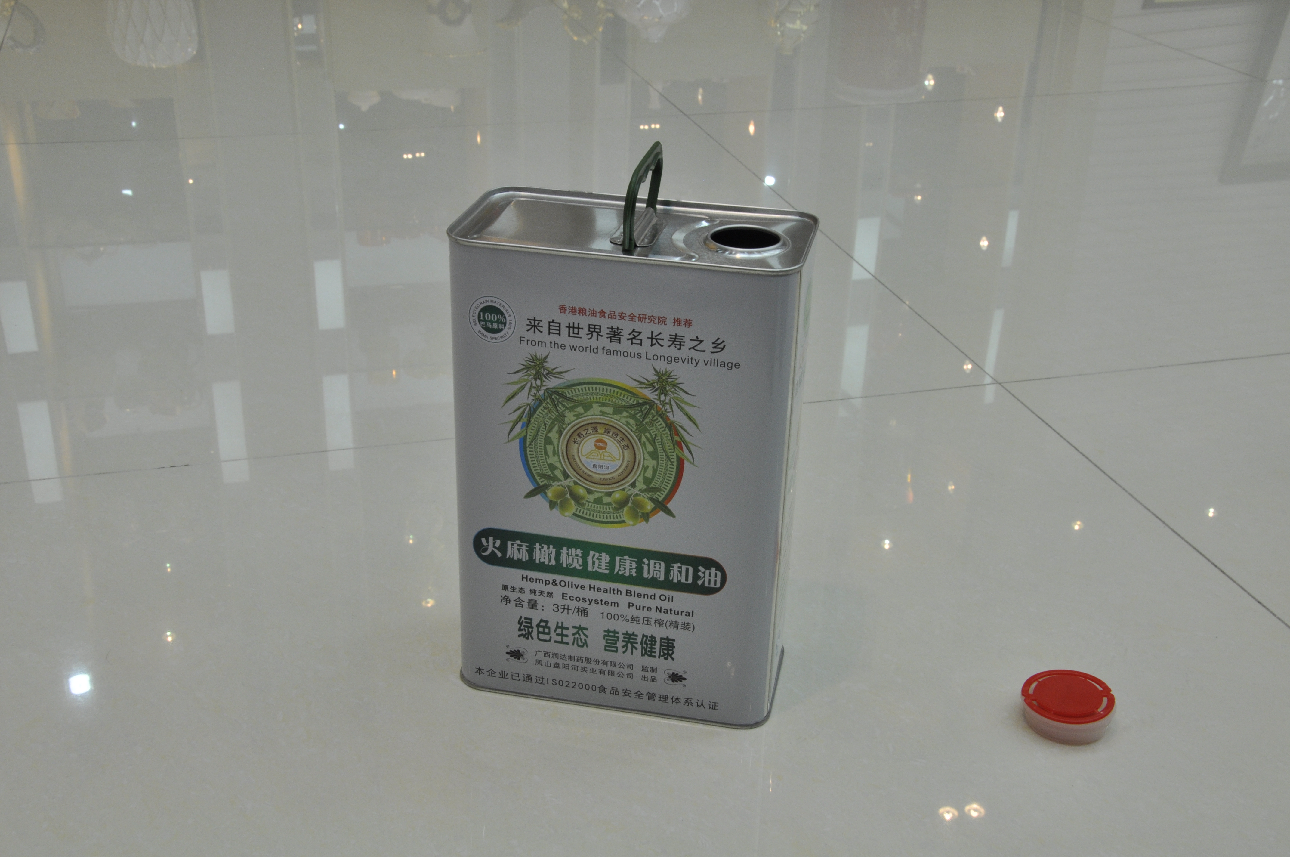 廣西火麻油鐵罐 火麻油哪里做鐵罐包裝好？